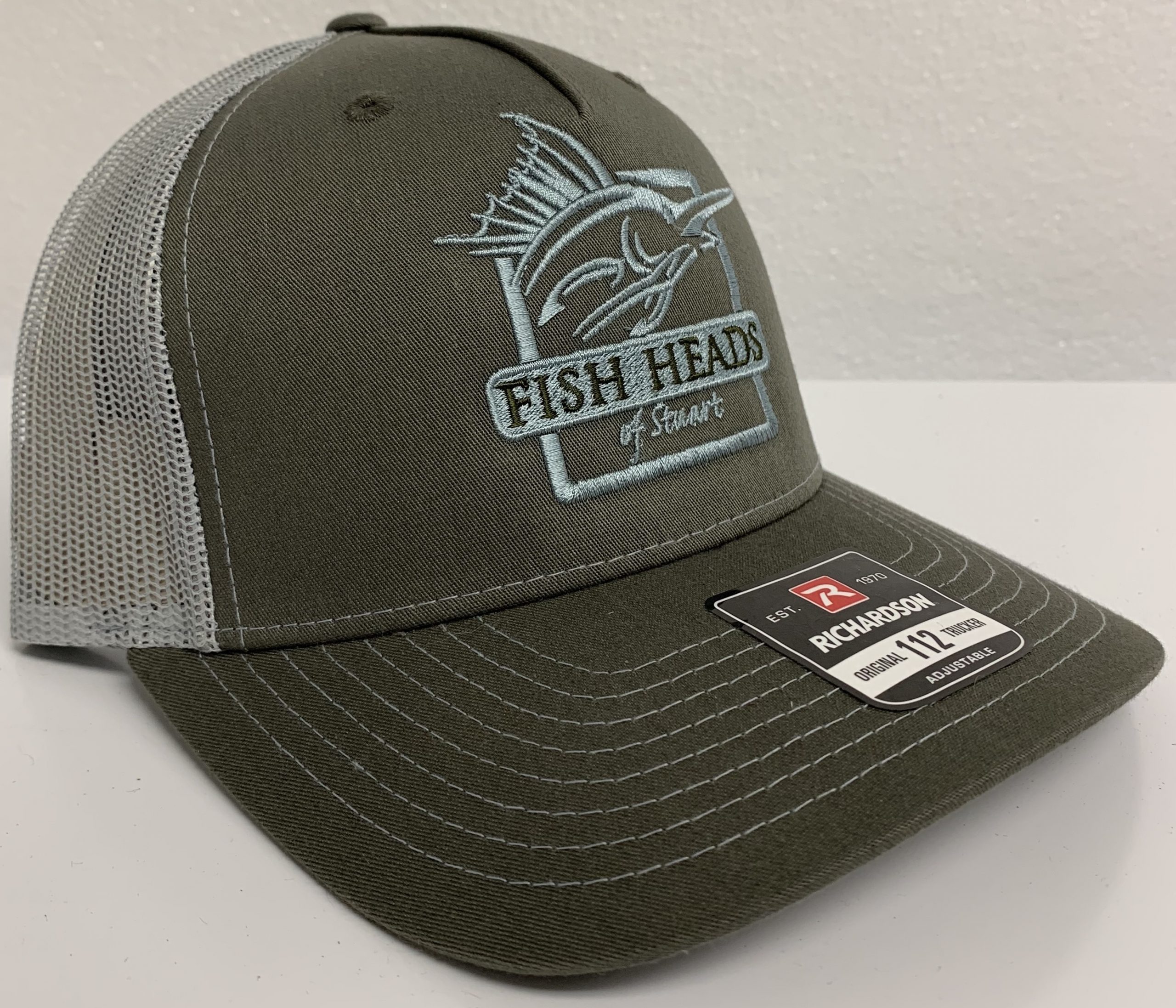 Fish Heads Embroidered Trucker Hat - Richardson 112