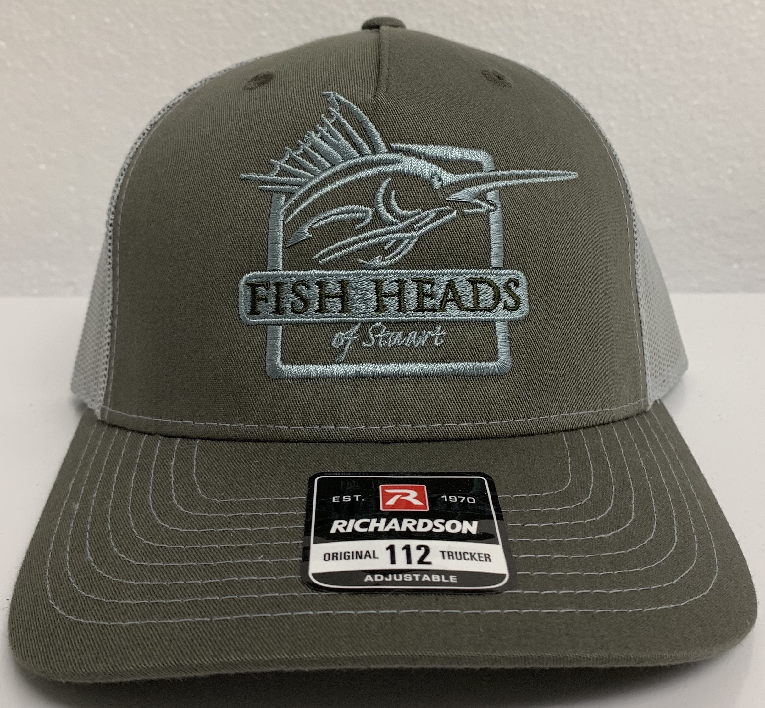 Fish Heads Embroidered Trucker Hat – Richardson 112 – Fish Heads of Stuart